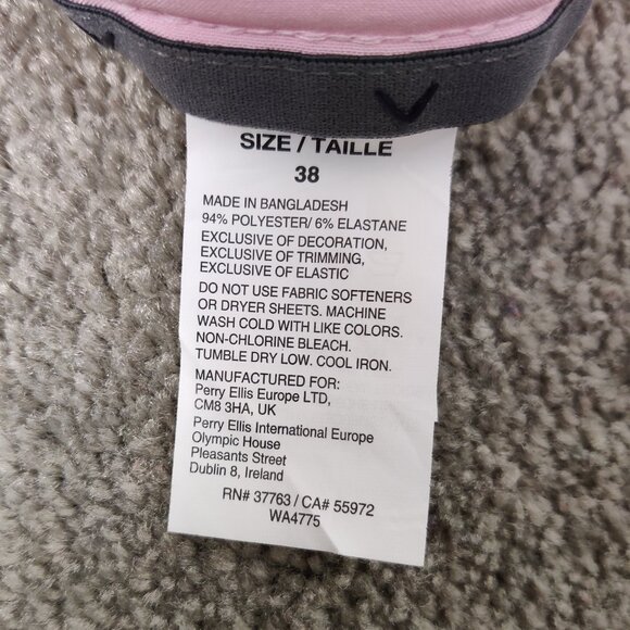 Callaway NEW Men's Golf Shorts Size 38 Candy Pink 681 Opti Dri UPF 50 Stretch - Picture 5 of 12